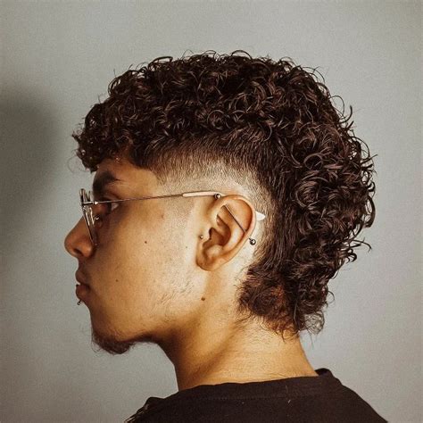 37 Burst Fade Mullet Style Ideas to Try | Men haircut curly hair, Curly hair styles, Curly mullet