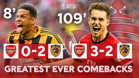 How Arsenal Completed One Of The Most Incredible FA Cup Final Comeback ...