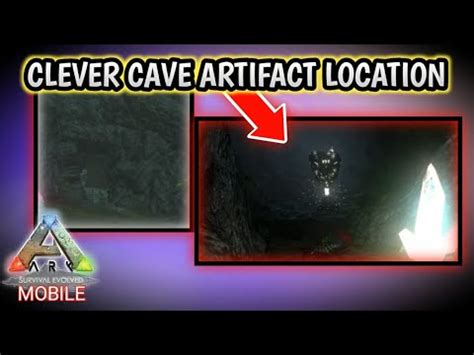 CLEVER CAVE ARTIFACT LOCATION - ARK SURVIVAL EVOLVED MOBILE - YouTube