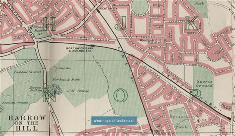 Map of Harrow, London