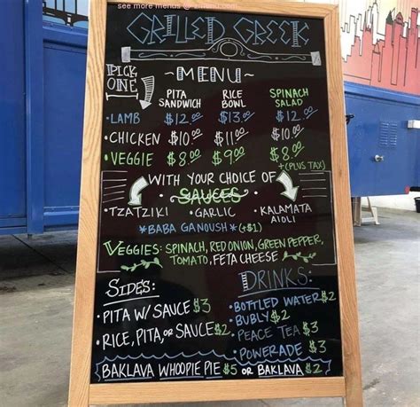 Online Menu of Grilled Greek Food Truck Restaurant, Grand Rapids ...