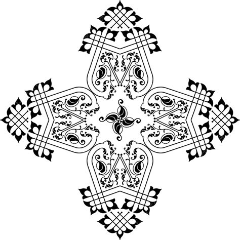 Christian Cross Vector PNG Images, Cross Christian Abstract Art ...