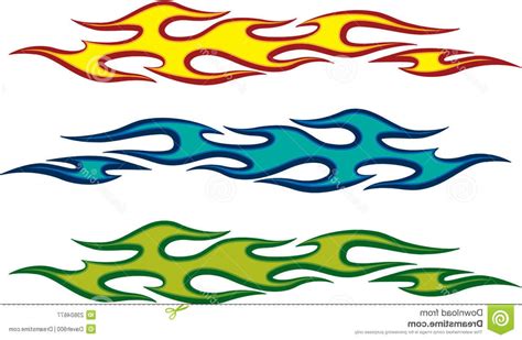 Racing Flames Vector at Vectorified.com | Collection of Racing Flames ...