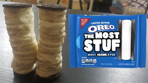 The Most Stuf Oreo Challenge - YouTube