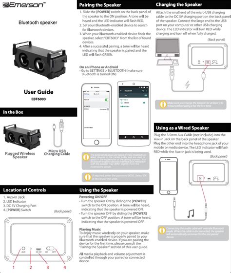 Sound Logic Bluetooth Speaker Manual