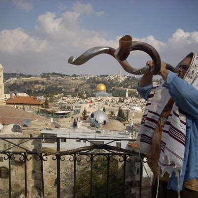 Blowing the Shofar over Israel! | Holy land israel, Jerusalem israel ...