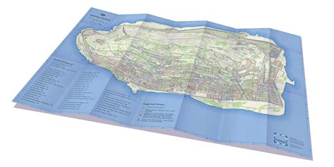 Spinalonga hand-drawn paper map - Staridas Geography