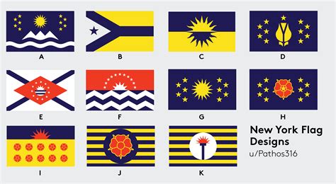 I Redesigned New York State's Flag 11 Times | Which is your favorite ...