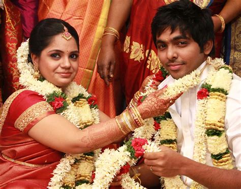 Music Composer G V Prakash & Singer Saindhavi Wedding Photos