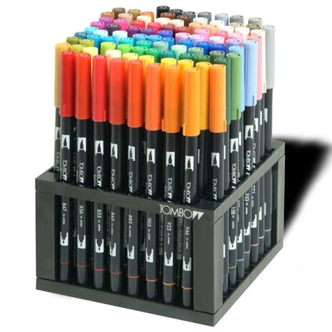 Tombow Complete Dual Brush Pen Set of 96 | Drafting Equipment Warehouse