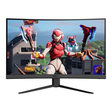 MSI 27" Curved 1920x1080 HDMI DP 165Hz 1ms FreeSync LCD Gaming Monitor ...