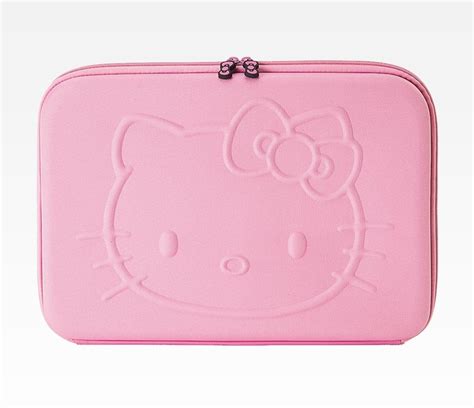 Hello Kitty 15" Pink Laptop Case: Embossed Face in Accessories ...