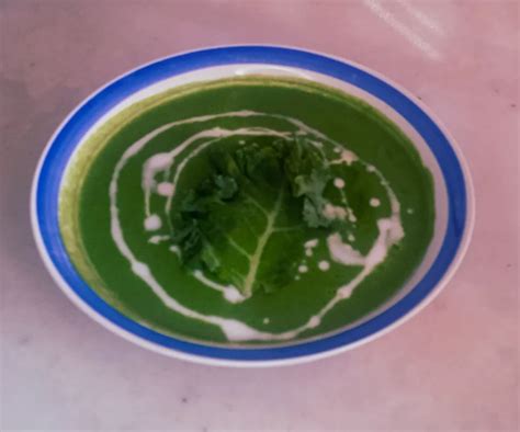 Double Green Cauliflower Soup- Food And Mood Creations