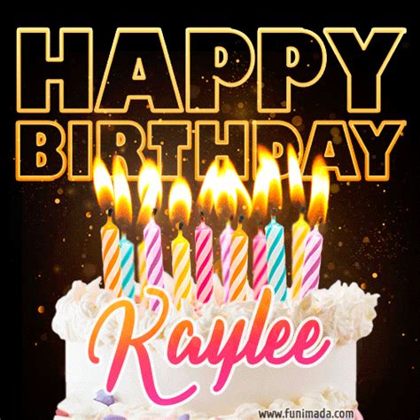 Happy Birthday Kaylee GIFs - Download on Funimada.com