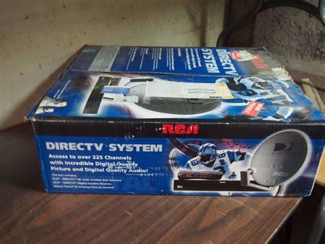 Rca (Directv) Satellite Receiver W/18" Dish & Lnb - Bodnarus Auctioneering