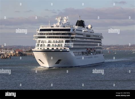 The Viking cruise ship MS VIKING VENUS departing from the International ...