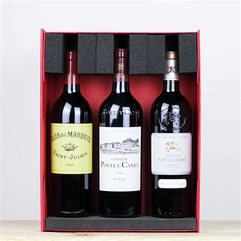 Buy Red Wine Gift box (carry up to 3 bottles) | Wines Online Singapore