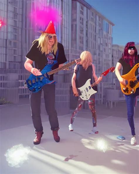 wayne's world, party time, excellent, hyper realism, | Stable Diffusion ...