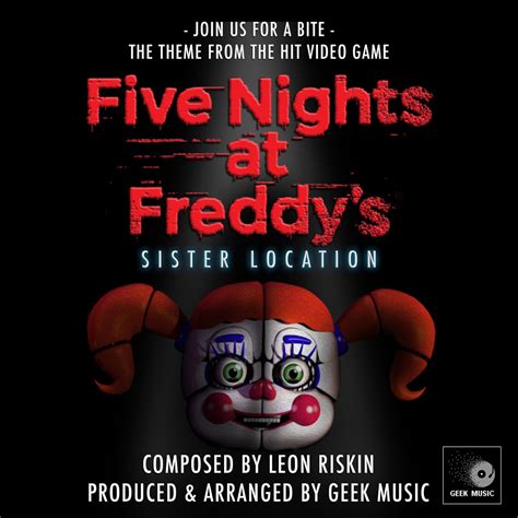 ‎Join Us For a Bite (From "Five Nights At Freddy's Sister Location") - Single – álbum de Geek ...