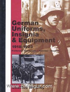 Berliner Zinnfiguren | Woolley, C.: German Uniforms, Insignia and Equipment 1918-1923. Freikorps ...