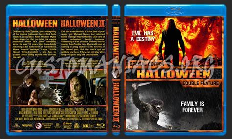 Halloween / Halloween II Double Feature blu-ray cover - DVD Covers ...