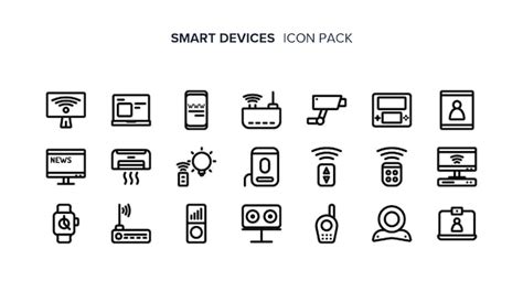 Premium Icon | Smart devices