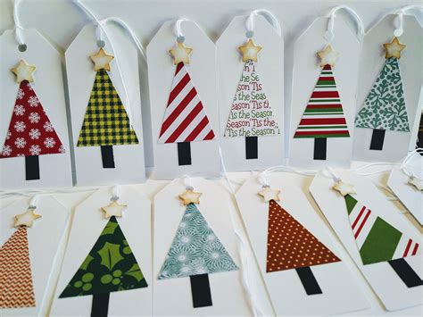 Christmas Tree Tags Christmas Tags Holiday Tags Gift Tags | Etsy