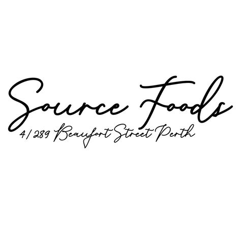 Source Foods | Perth WA