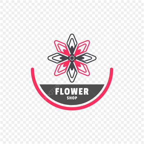 Flower Shop Logo Vector PNG Images, Flower Shop Logo, Flower, Shop ...