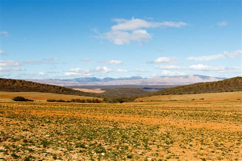 The dry lands of Central Karoo District with mountains The dry lands of ...