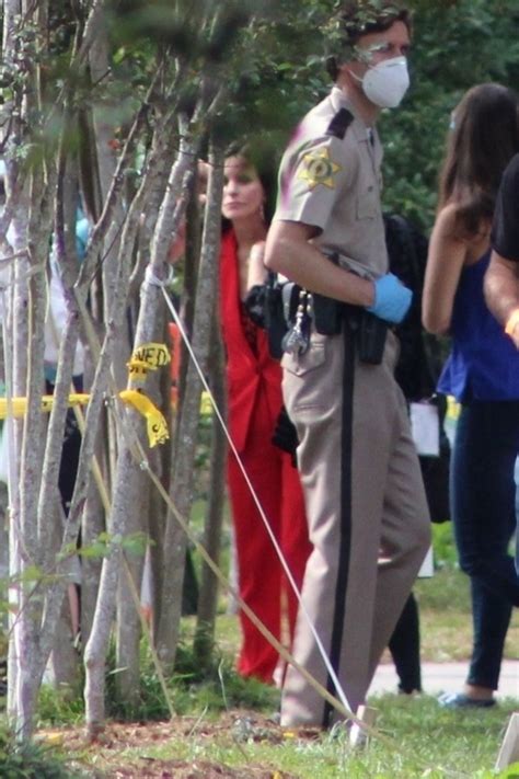 COURTENEY COX on the Set of Scream 5 in Wilmington 10/22/2020 – HawtCelebs