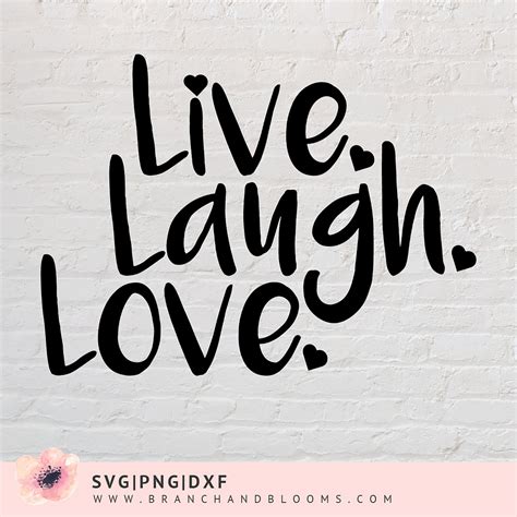 Live Laugh Love SVG - Etsy