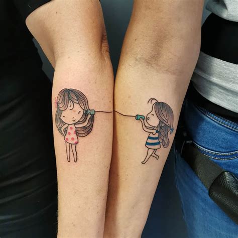 [UPDATED] 40+ Matching Sister Tattoos You'll Both Love (July 2020)