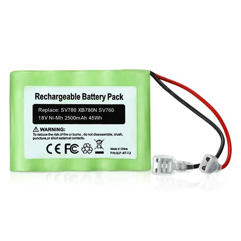 Powerextra 18V 2.5Ah Replacement Battery for Shark XB780N SV760 SV780 Vacuum Cleaner - Walmart.com