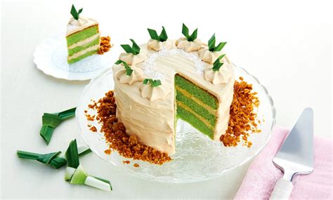 Pandan Gula Melaka Cake