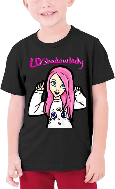 Ldshadowlady Merch Graphic T Shirt for Boys Teens Girls Short Sleeve ...