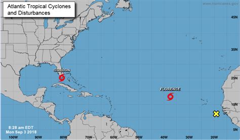 Tropical Storm Gordon forms over South Florida, storm-surge warnings issued