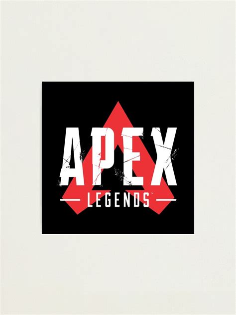 "Apex Legends-logo" Photographic Print for Sale by CoyShaden421 | Redbubble