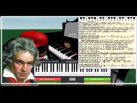 How to Play | Moonlight Sonata (Beethoven) | ROBLOX Piano Sheet - YouTube