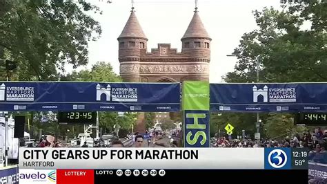 Hartford gears up for marathon - YouTube