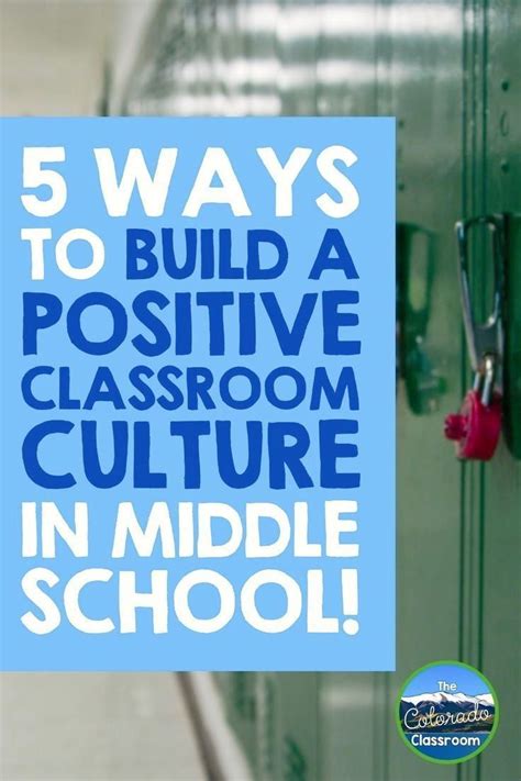 6 ideas for building positive classroom culture throughout the year – Artofit