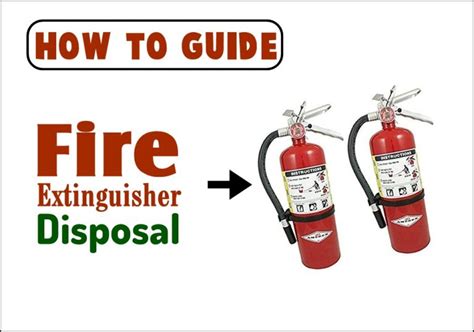 A Quick Safety Guide to Old Fire Extinguisher Disposal