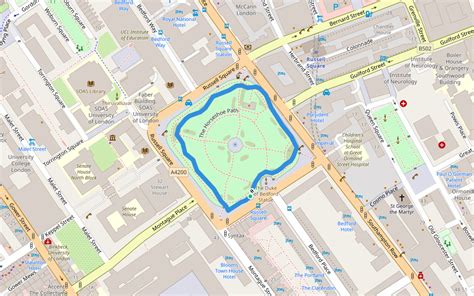 Russell Square London Map - Cher Melany