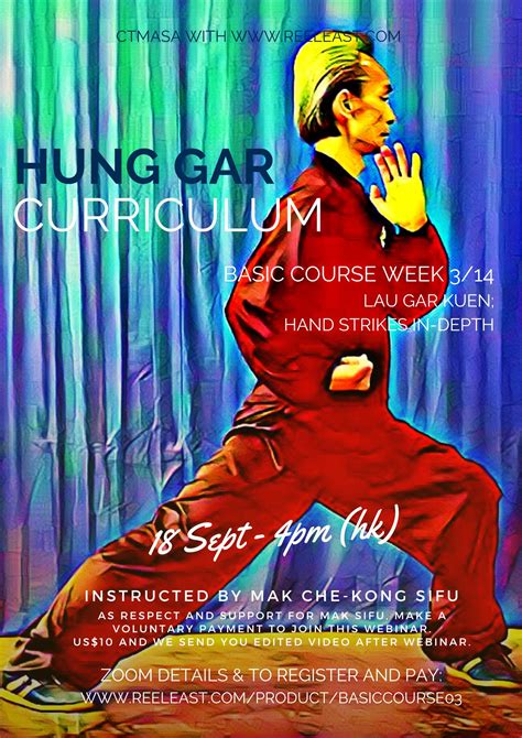 Hung Gar Basic Course - Martial Club