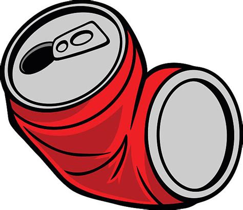 Crushed Beer Can Clipart