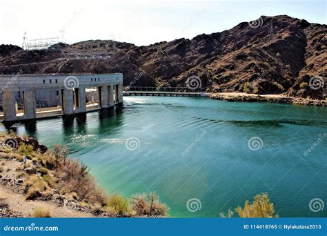 Parker Dam, Parker, Arizona, La Paz County, United States Stock Image ...