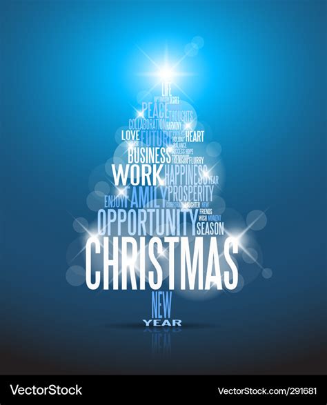 Corporate christmas card Royalty Free Vector Image