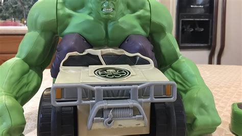 Marvel Avengers Assemble Incredible Hulk Smash Remote Control RC Car - YouTube