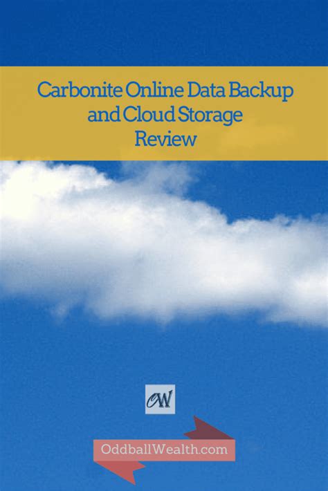 Carbonite - Online Data Backup and Cloud Storage Review