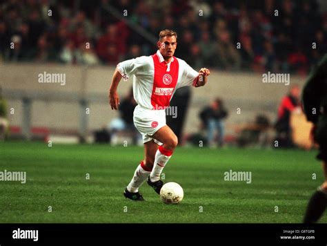 Dutch Soccer - Ajax v Feyenoord. Ronald De Boer, Ajax Stock Photo - Alamy